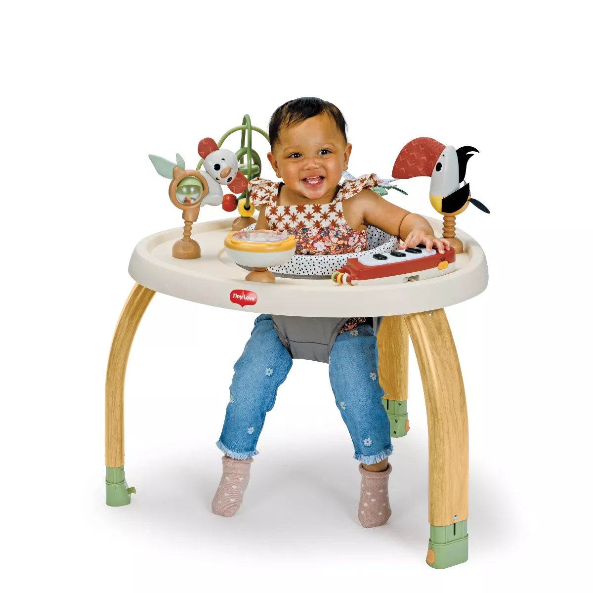 Tiny Love 5-In-1 Deluxe Stationary Activity Center - Boho