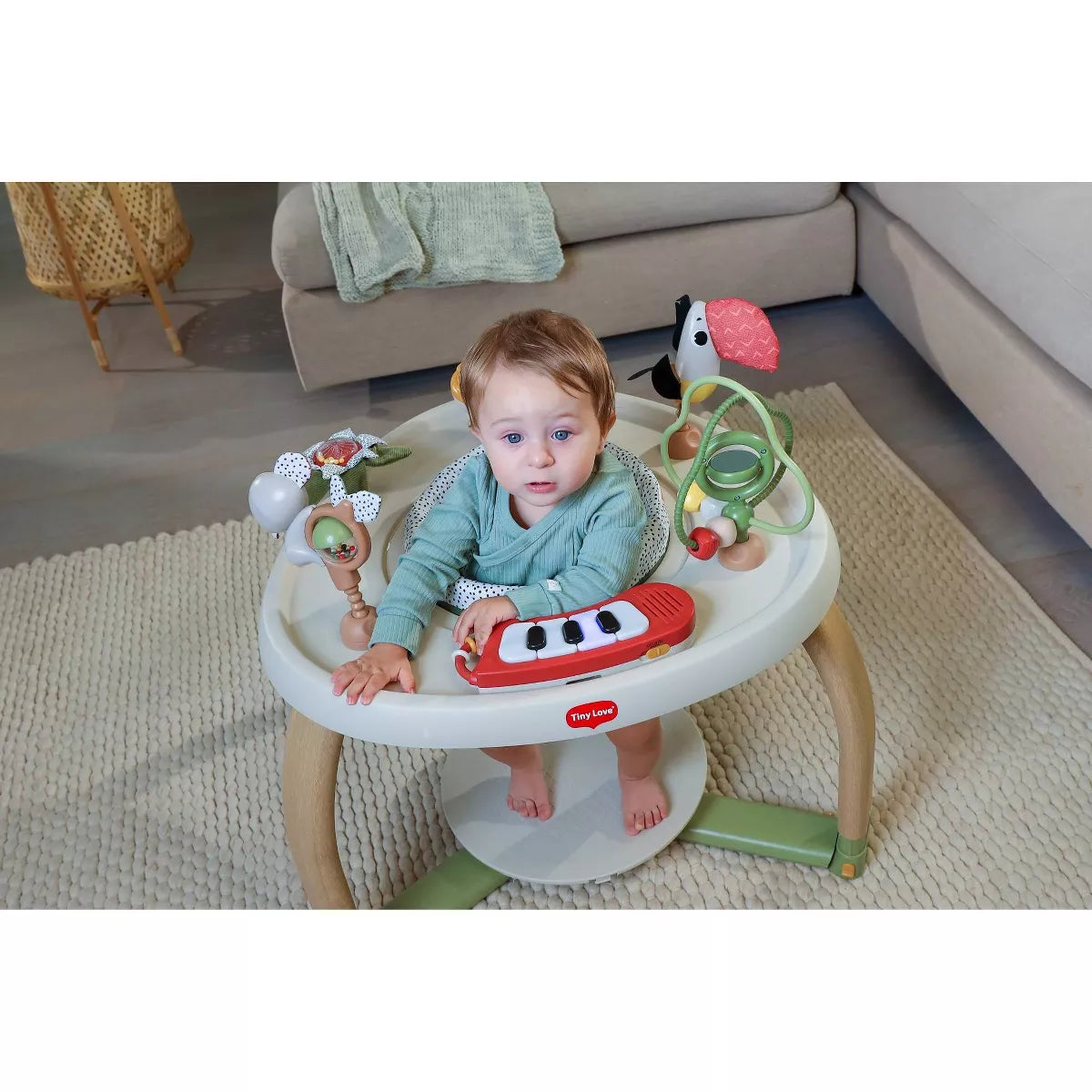 Tiny Love 5-In-1 Deluxe Stationary Activity Center - Boho