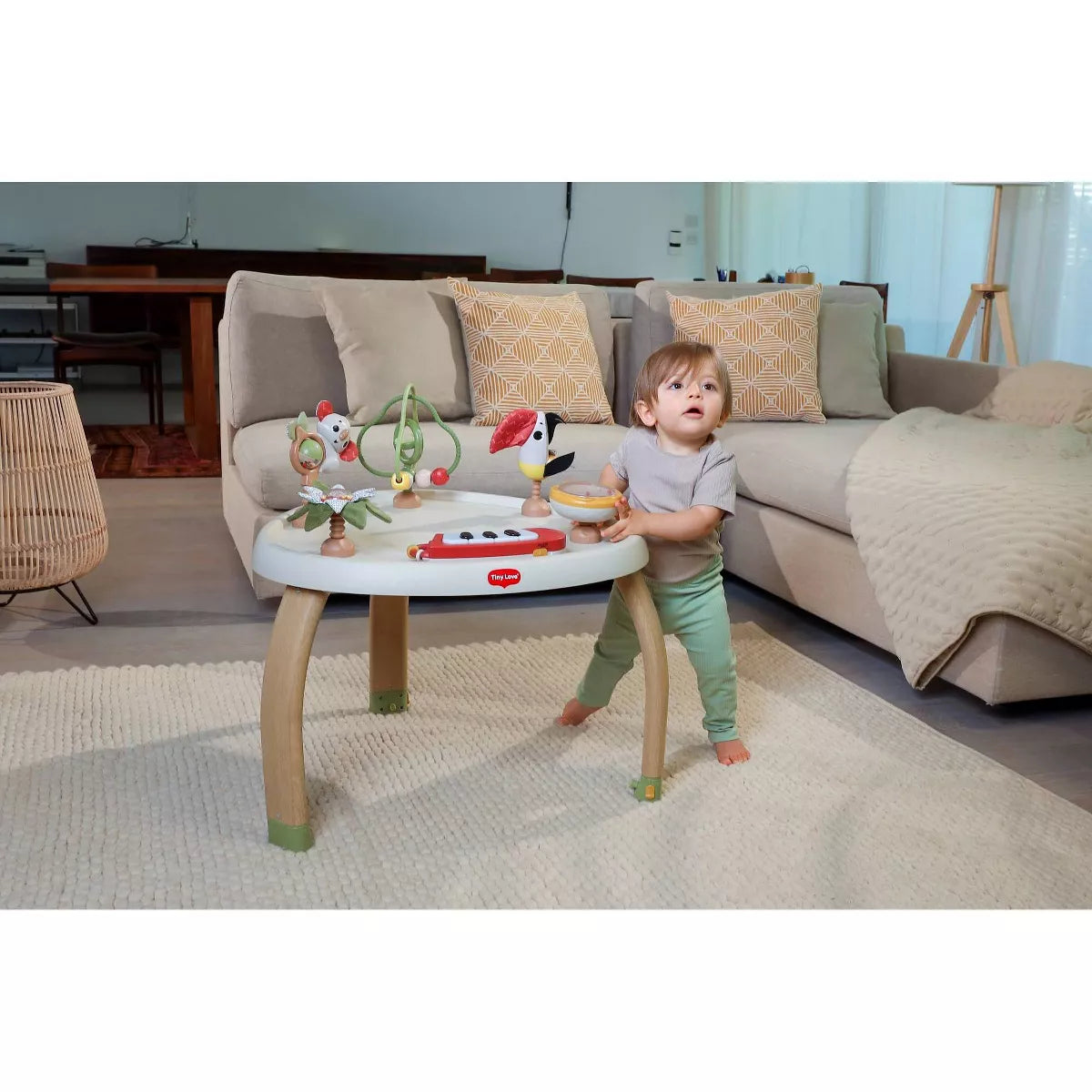 Tiny Love 5-In-1 Deluxe Stationary Activity Center - Boho