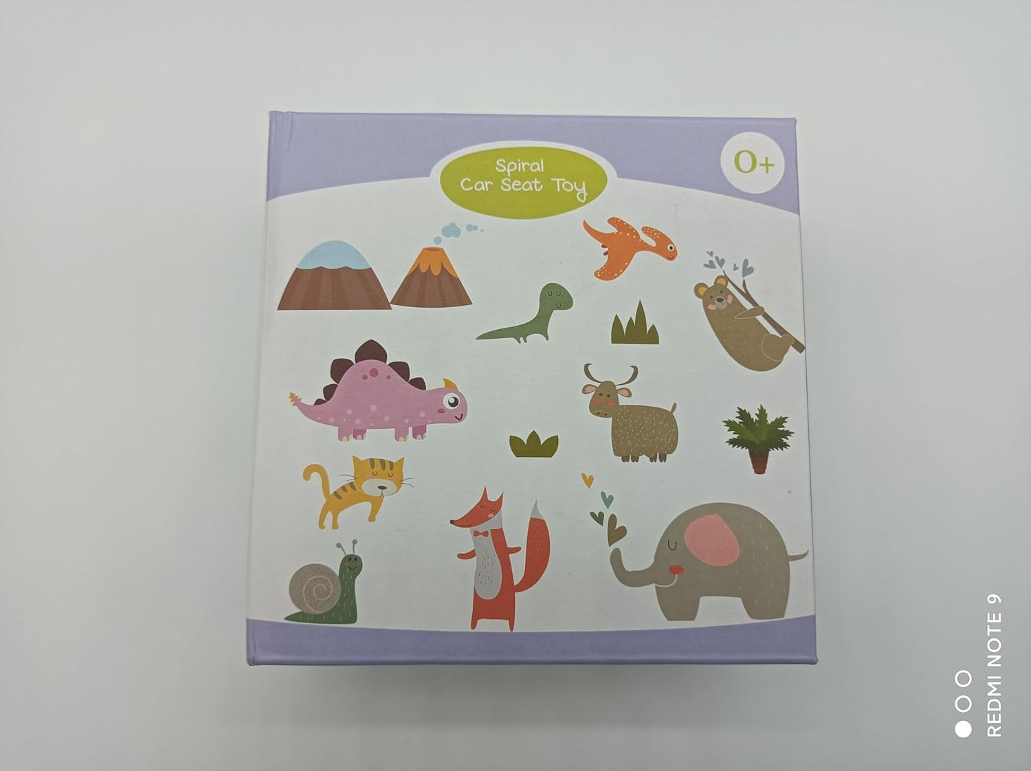 Baby Spiral Plush Toys, Black and White Baby Car Seat Toys, High Contrast Infant Newborn Toy 0-6 Months for Stroller Crib Mobile, Sensory Toy Best Gift for 0 3 6 9 12 Months Boys Girls