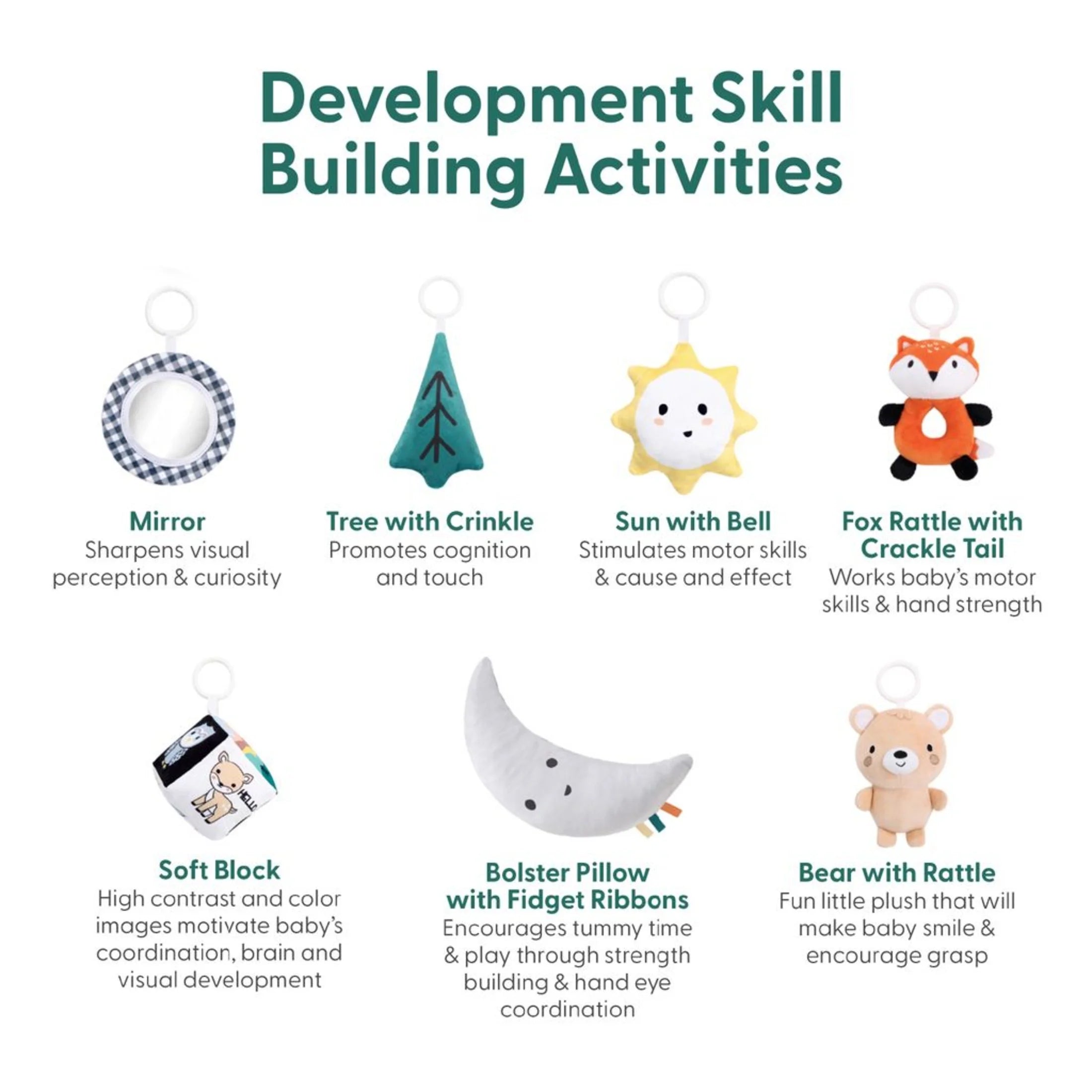 Woodland 7-In-1 Activity Play Gym and Play Mat for Baby