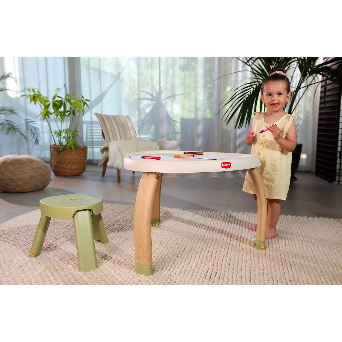 Tiny Love 5-In-1 Deluxe Stationary Activity Center - Boho